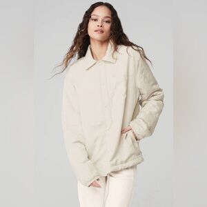 Alo Yoga Legend Jacket in Bone Unisex size XL